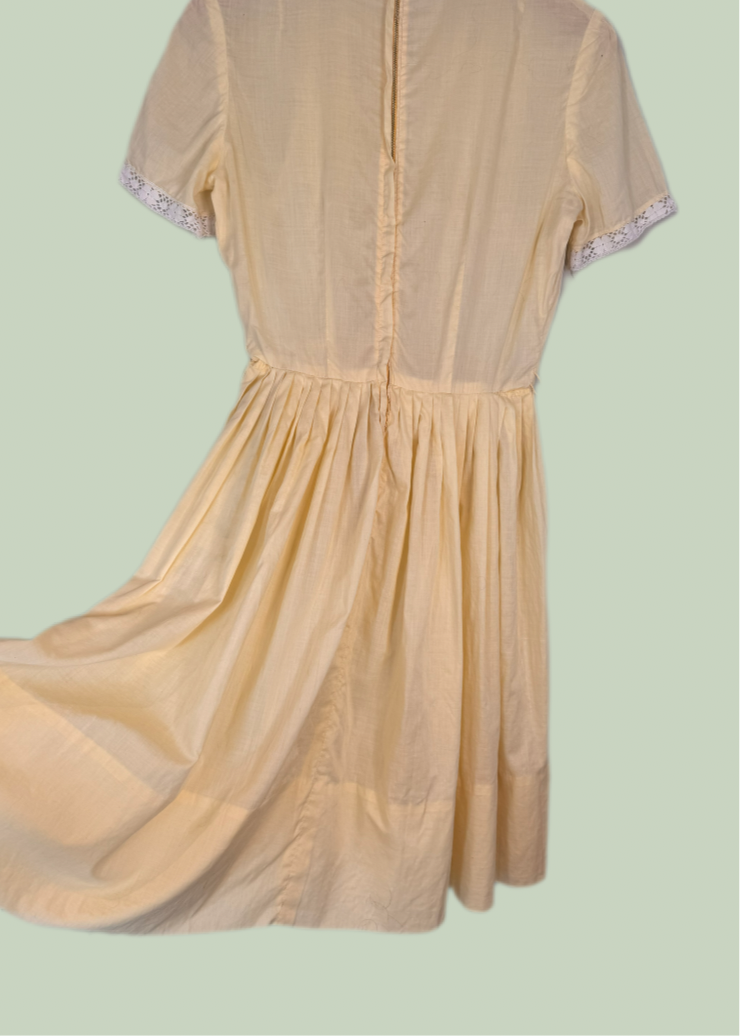 SOLD Vintage 1950’s Lemon Dress