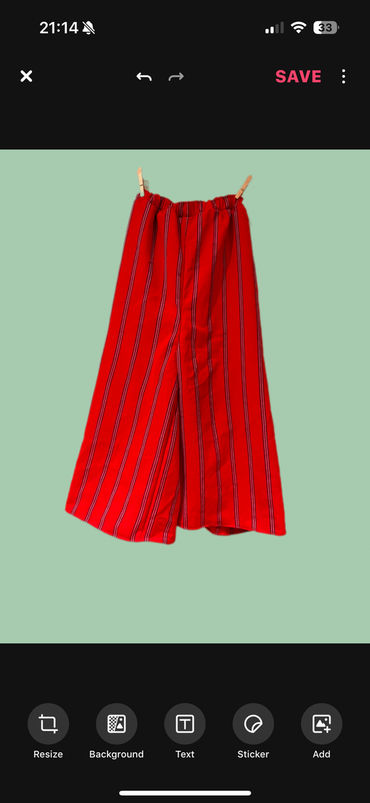 SOLD “I got stripes” Culottes